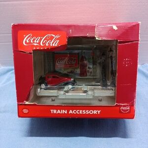 Coca Cola Red Train Car Set